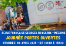 Journée Portes ouvertes – Vendredi 04 avril 2025