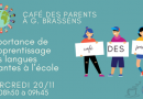 Café des parents – 20 novembre 2024